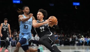 Sharpe and Agbaji lead Nets to 2nd straight win, 126-115 over injury-plagued Grizzlies