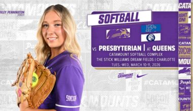 Softball Hosts Presbyterian, Visits Queens in Pair of Doubleheaders