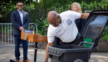 NYC wrestles with delays in delivering official trash bins