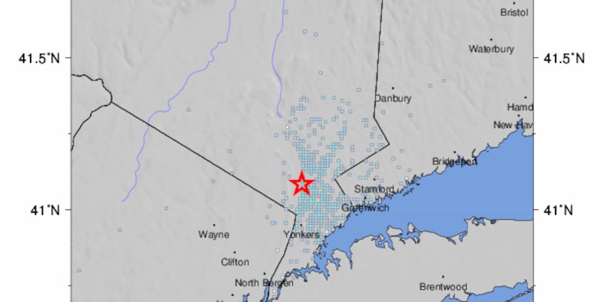 Earthquake felt in parts of Connecticut
