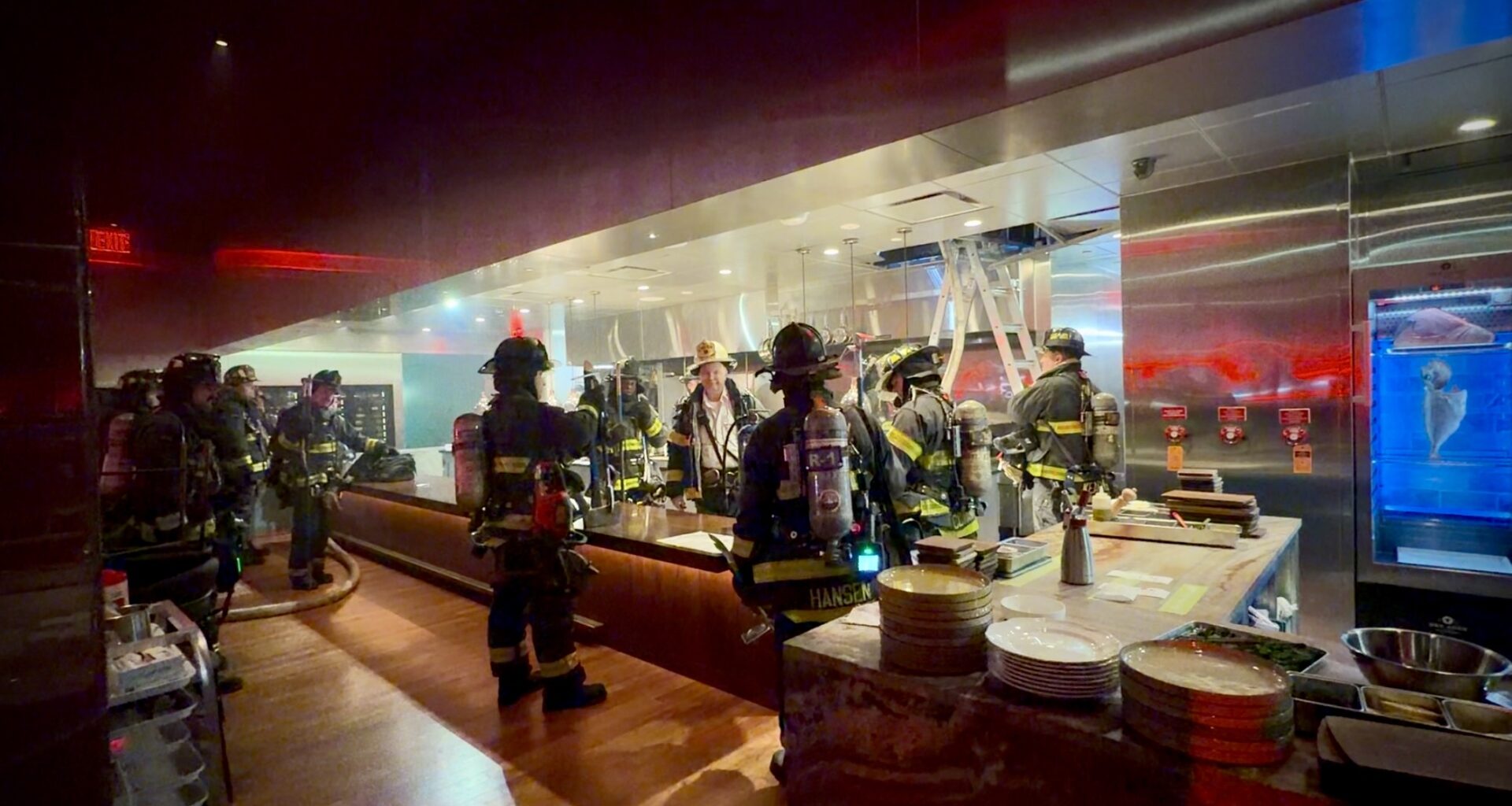 FDNY Battle Duct Fire at New Hudson Yards Restaurant Saverne