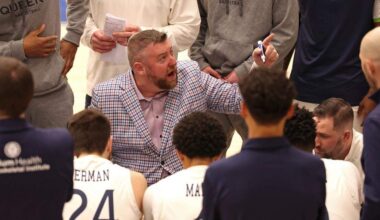 Queens coach 'extremely frustrated' by courtside SEC coach