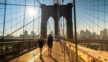 Walk the Brooklyn Bridge and other NYC pedestrian spans