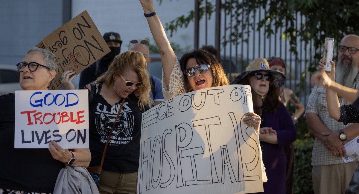 What happens when ICE shows up at New York City hospitals?