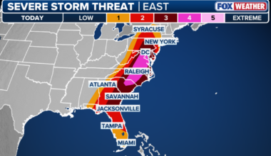 Here’s when rain is expected to stop across NY, NJ