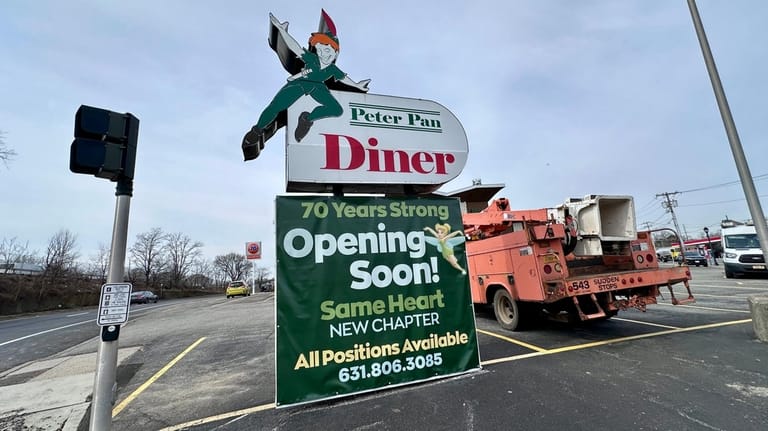 The Peter Pan Diner in Bay Shore has an updated...