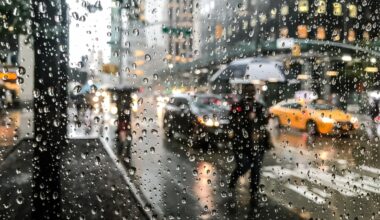 When Will it Stop Raining and Being Cold in NYC?