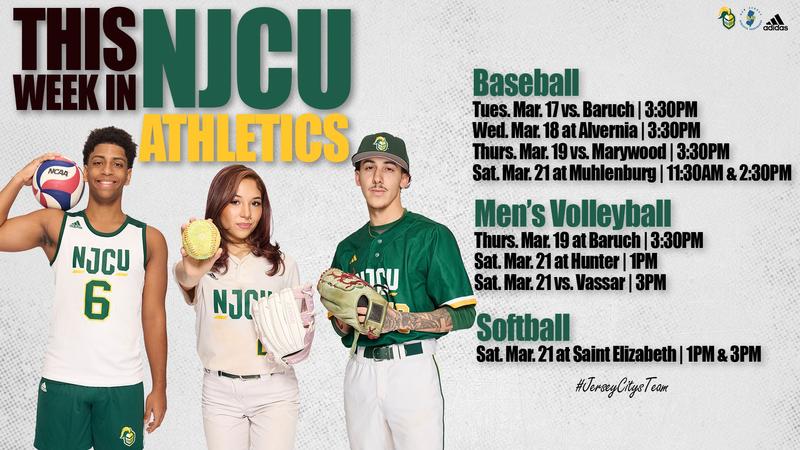 This Week in #NJCU Athletics: March 16-22