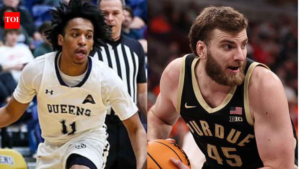 Purdue Boilermakers center Oscar Cluff creates viral moment after mixing up Queens University location before March Madness matchup | International Sports News