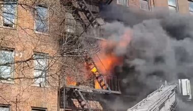 Kingsbridge, Bronx fire breaks out at apartment building; 14 people injured