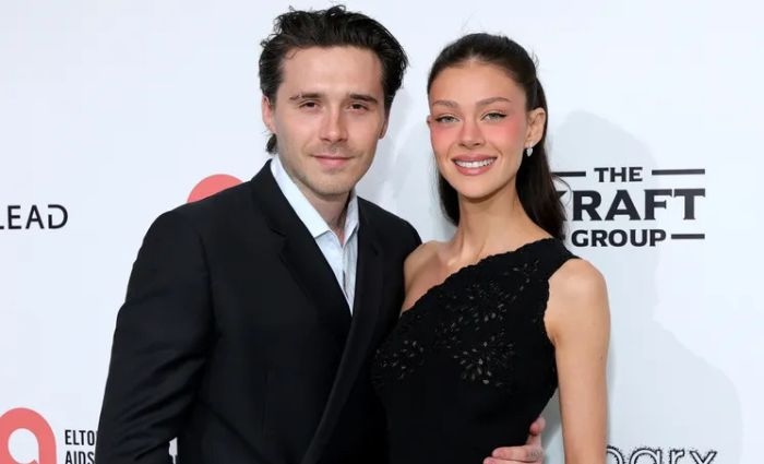 Brooklyn Beckham reunites with Elton John at Oscars Party