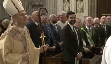 NYC Mayor Zohran Mamdani appears to use St. Patrick's Day to mend some fences. Here's who he was spotted with.