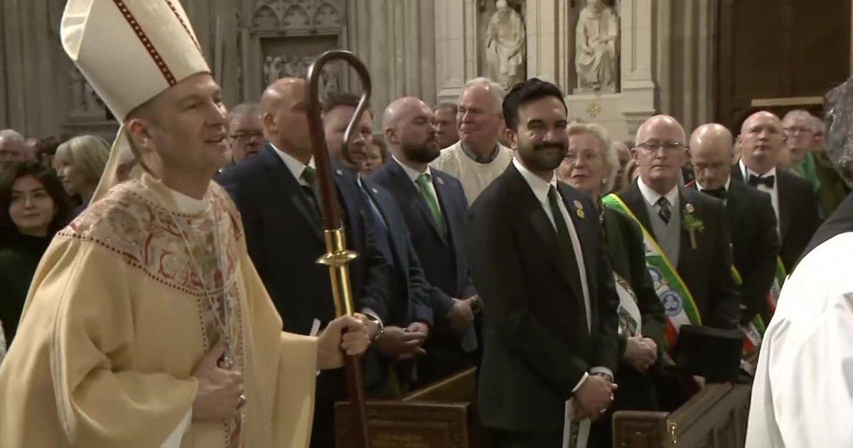 NYC Mayor Zohran Mamdani appears to use St. Patrick's Day to mend some fences. Here's who he was spotted with.