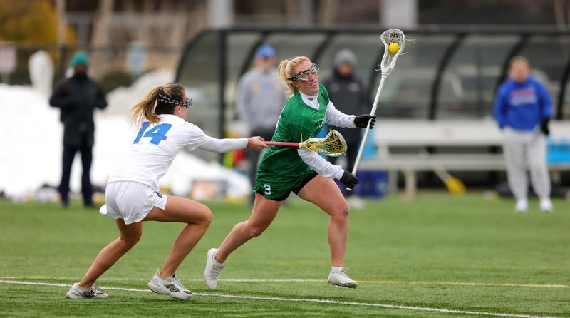 Metz Sets New Career-High With Five Goals; Women's Lacrosse Loses To Furman
