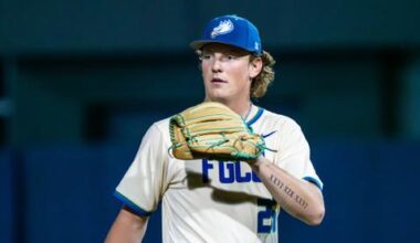 Evan Dempsey flirts with perfect game, hits 3-run home run Friday night