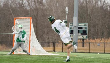 Olmstead Unleashed; Men’s Lacrosse Rolls Past Manhattan