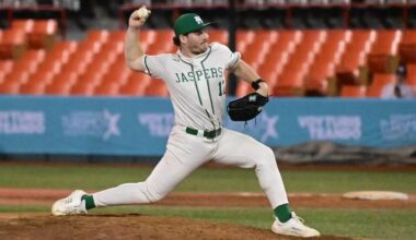 Commanding Pitching and Salva's Two RBI's Lifts Baseball Over Quinnipiac