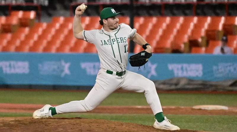 Commanding Pitching and Salva's Two RBI's Lifts Baseball Over Quinnipiac