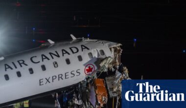 Two pilots killed after plane collision at New York's LaGuardia airport – video | LaGuardia airport