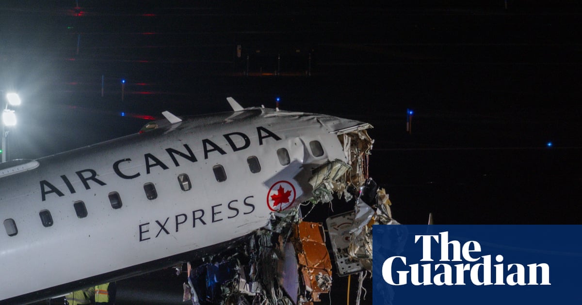 Two pilots killed after plane collision at New York's LaGuardia airport – video | LaGuardia airport