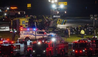 LaGuardia airport: 2 killed, dozens injured after Air Canada flight hits fire truck on runway