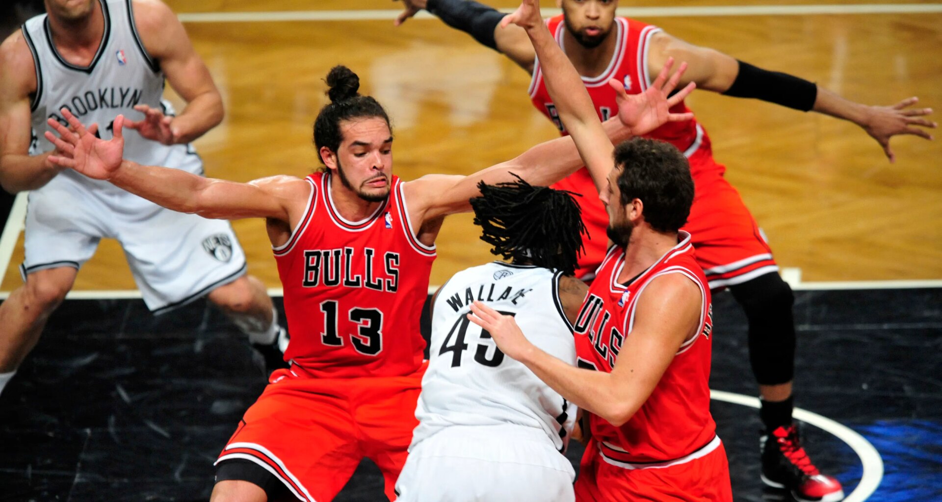 Nets jersey history No. 45