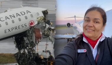 LaGuardia crash: Air Canada flight attendant survives being thrown from plane