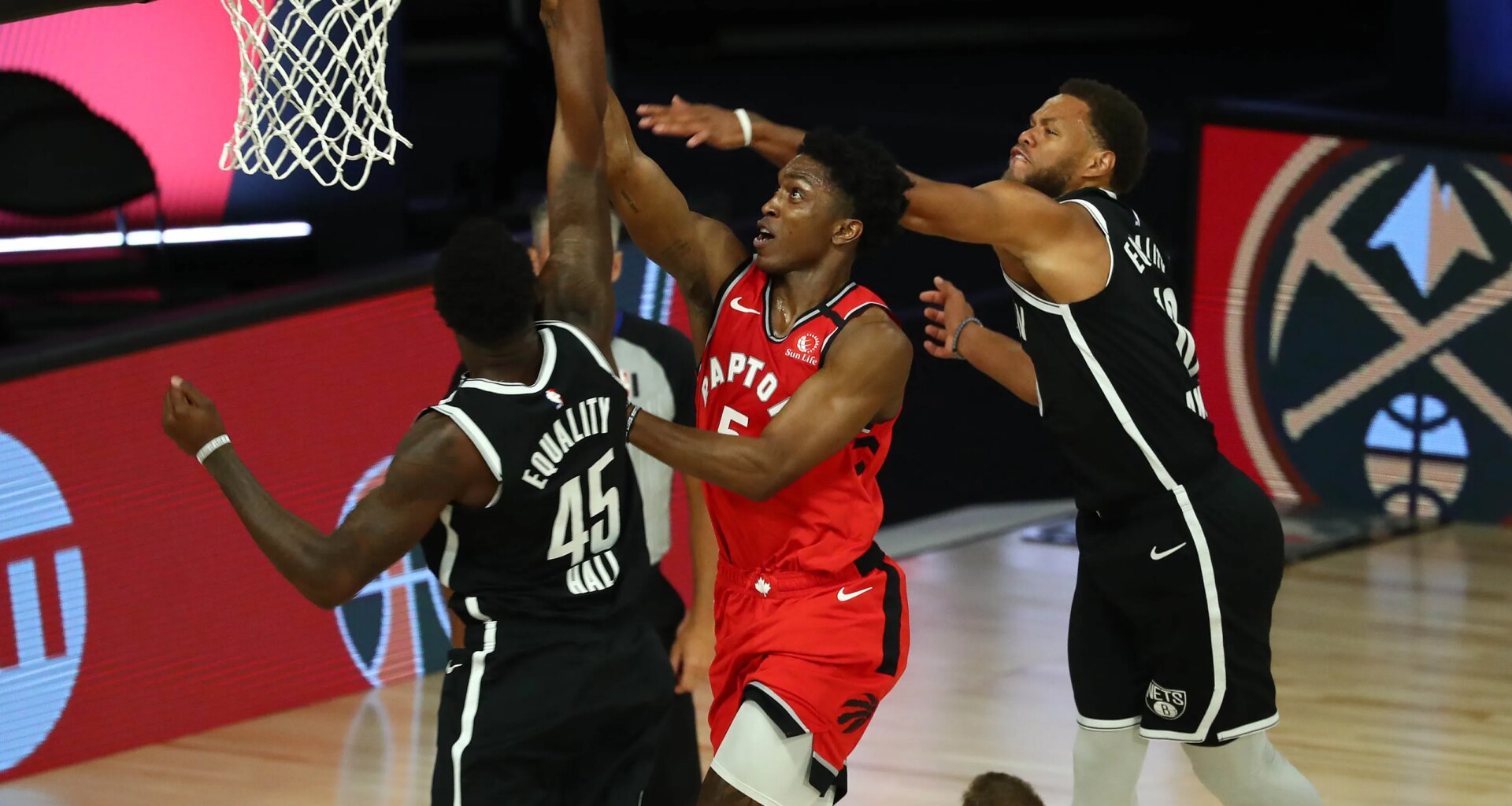 Nets jersey history No. 45