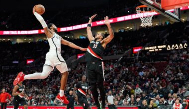 Portland clinches play-in spot as Trail Blazers beat Nets 134-99