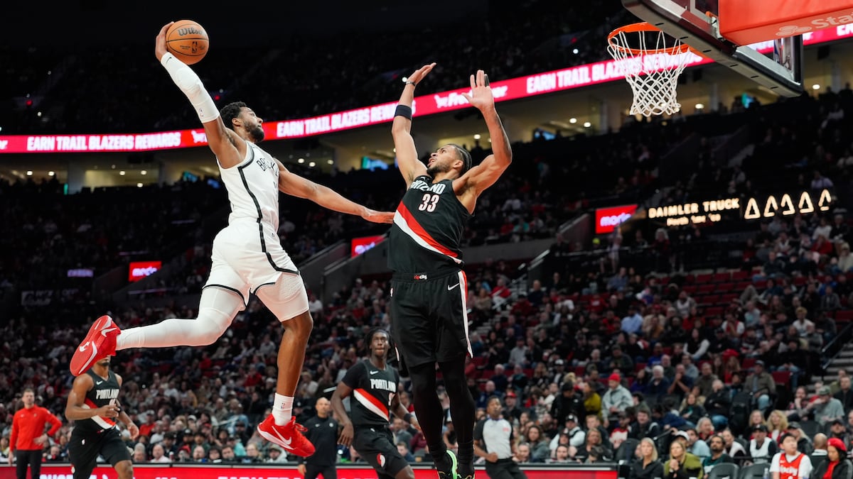 Portland clinches play-in spot as Trail Blazers beat Nets 134-99