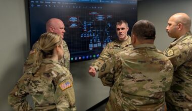 Cyper Protection Team 173 training exercise in Kingston, New York