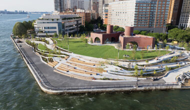 See Photos of the New Wagner Park Pavilion Space in NYC