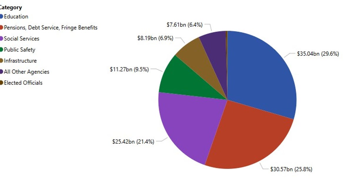 NYC Council launches public dashboards for budget expenses, projected revenue