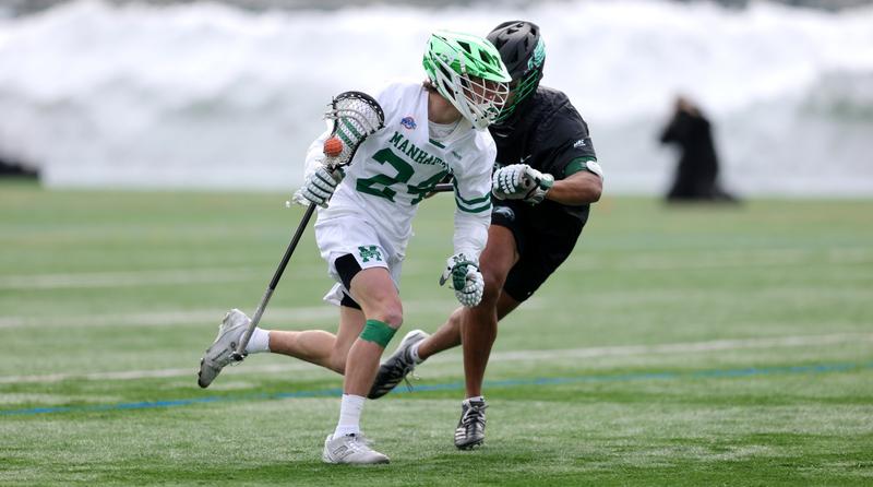 Men’s Lacrosse Upended by #20 Sacred Heart in Midweek Conference Tilt