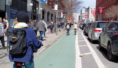 New protected two-way bike lane will connect the Brooklyn Bridge and Union Square