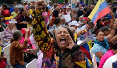Photos from Caracas and U.S. court where former Venezuelan President Maduro fights indictment