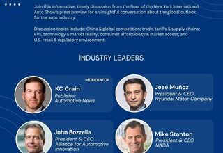 New Program at New York International Auto Show to Examine Global Industry Outlook
