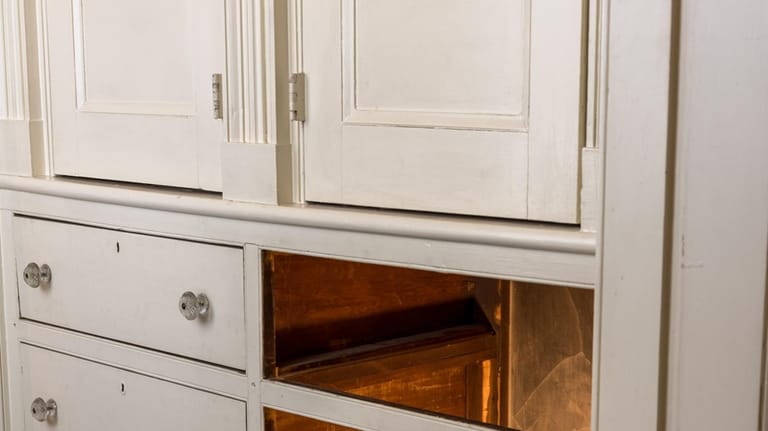 A passageway, believed to have been used as part of...