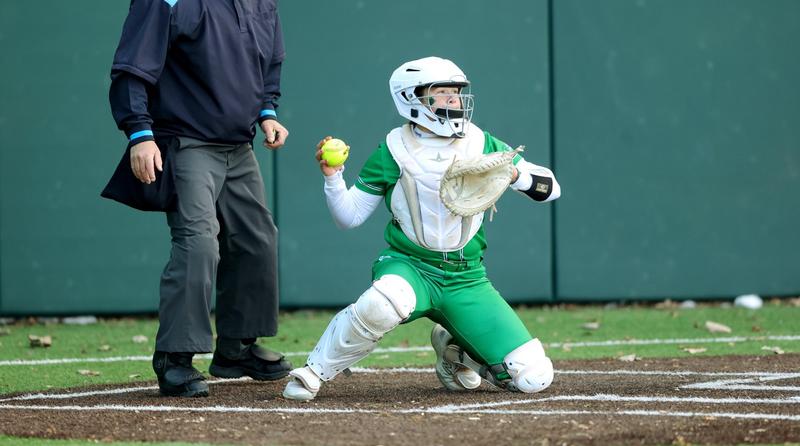Softball Drops Two To Mount St. Mary's Saturday