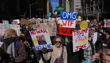'No Kings' Protest in NYC