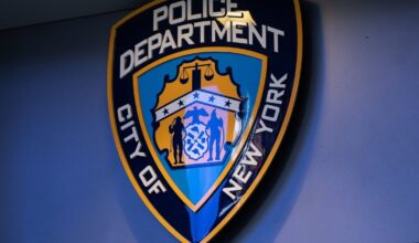 NYPD officer pulls gun on civilian colleague, charged with menacing, police say