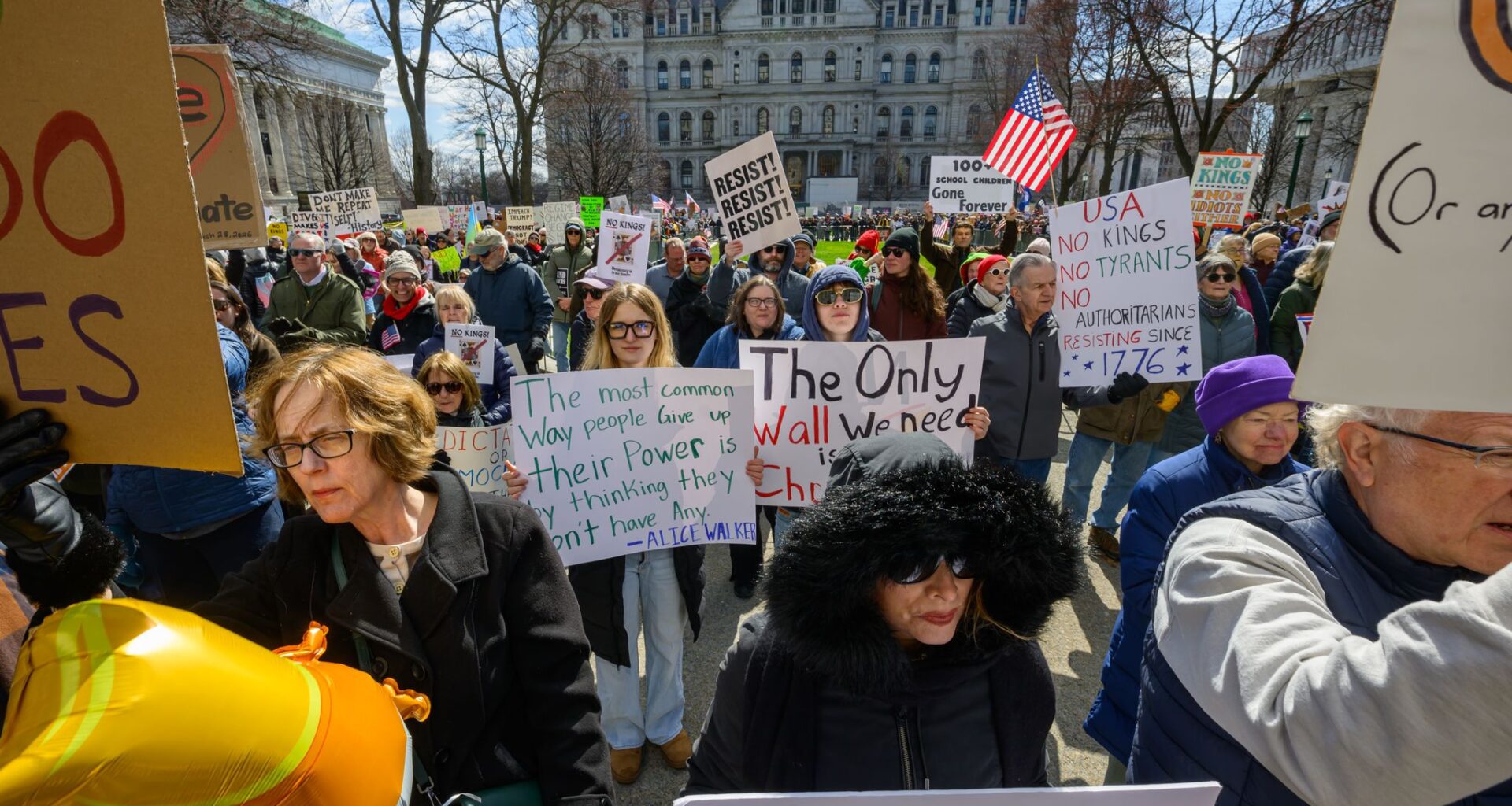 'No Kings' protests in the Capital Region, Hudson Valley