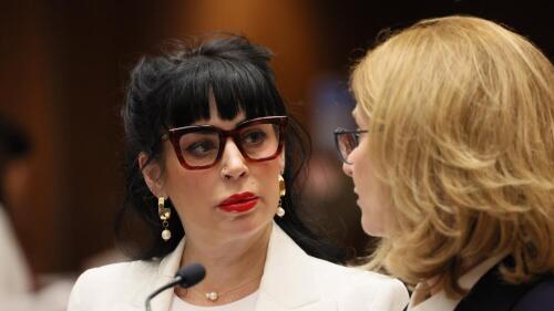 Jillian Lauren (wife of Weezer bassist accused of shooting at cops) appears at a pre-arraignment hearing