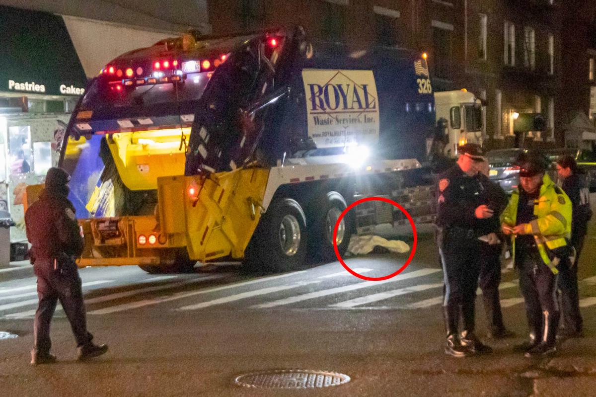 19-year-old killed by garbage truck while crossing street in NYC