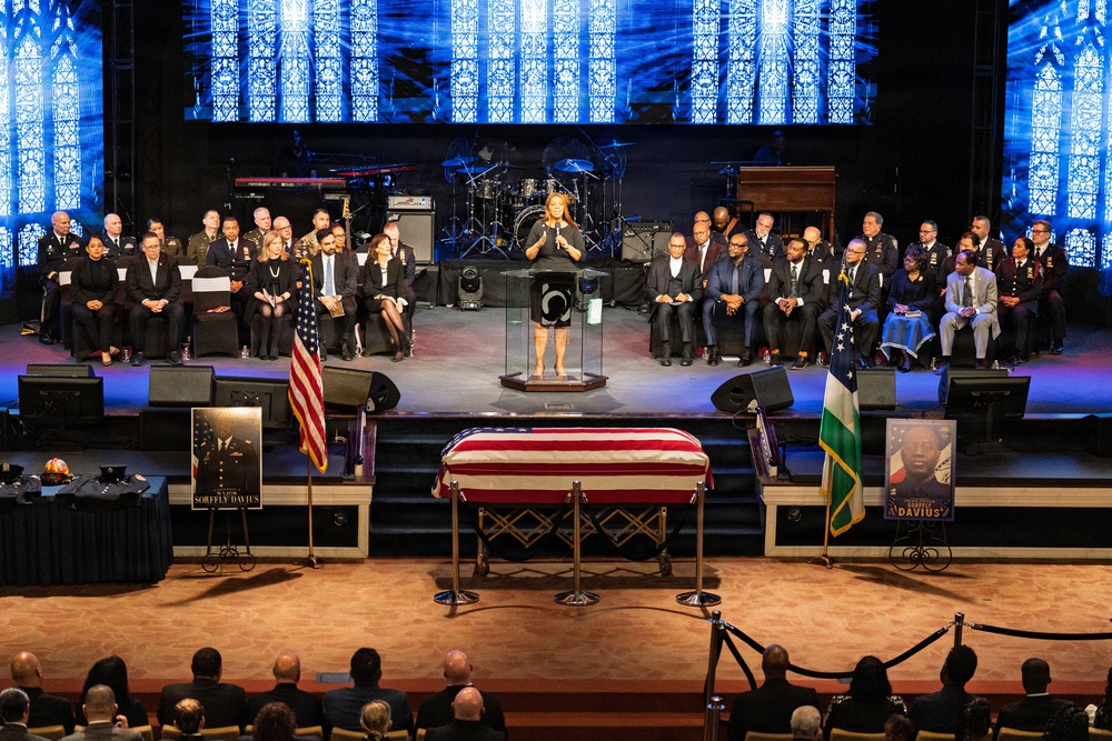 Maj. Sorffly Davius Funeral Service