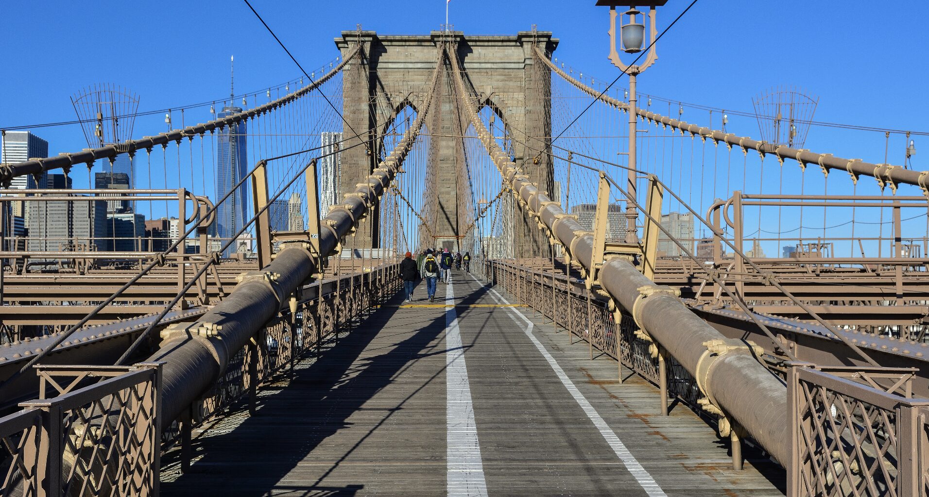 The Brooklyn Bridge in NYC is Getting Separate Entrances for Cyclists and Pedestrians