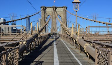 The Brooklyn Bridge in NYC is Getting Separate Entrances for Cyclists and Pedestrians