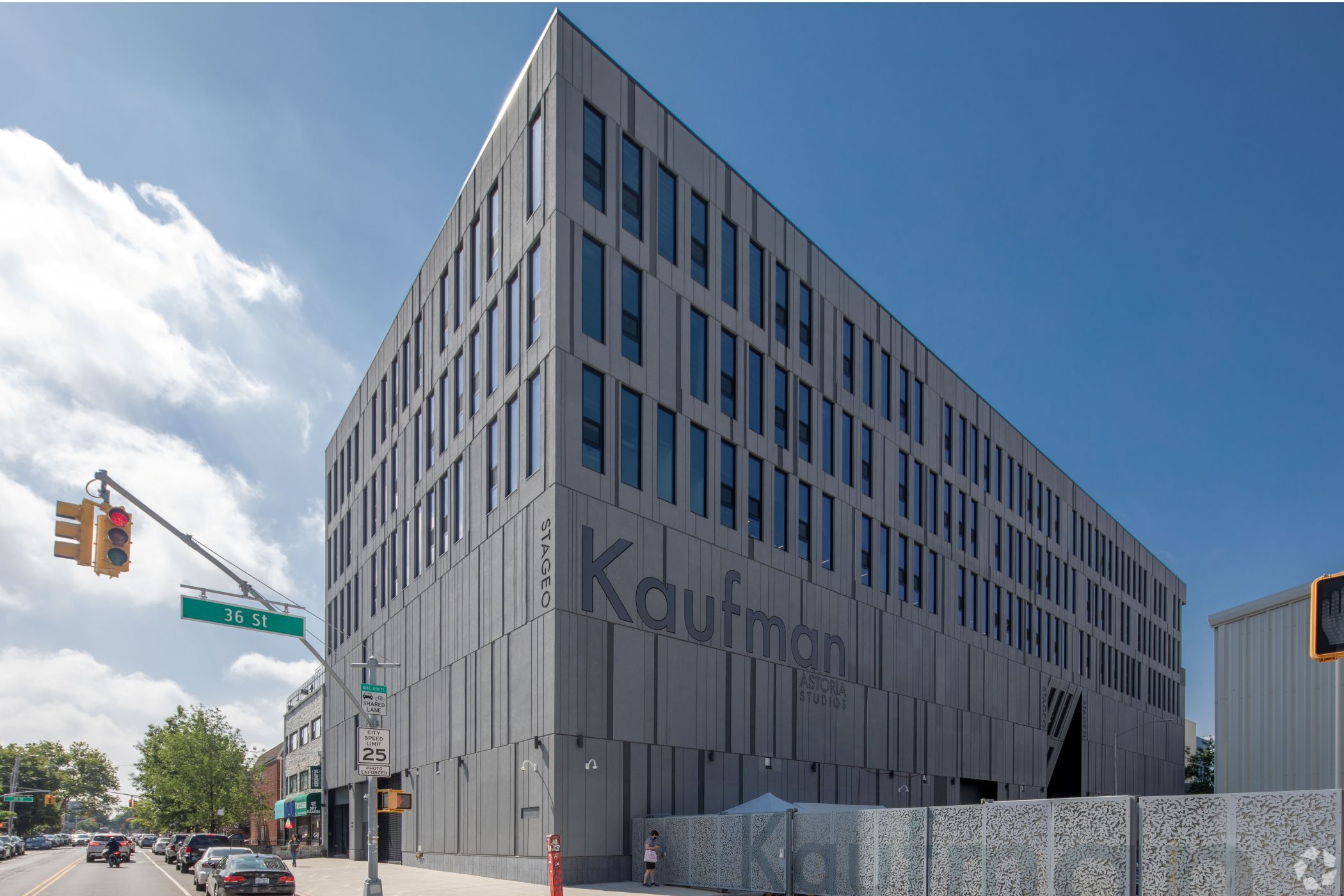 Kaufman Astoria Studios opened in 1920 as the original home of what became Paramount Pictures. (CoStar)