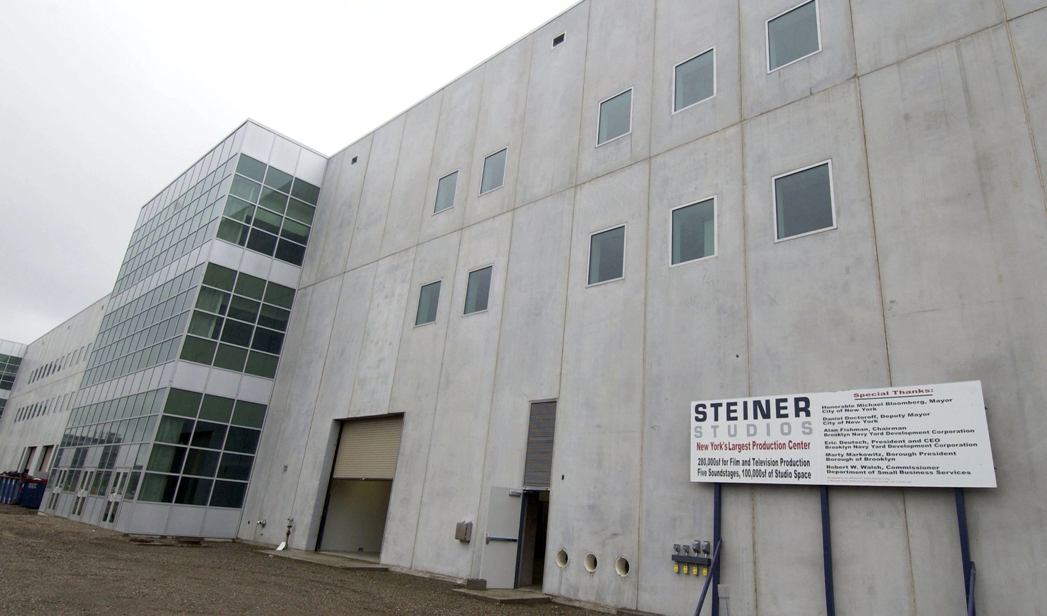 Steiner Studios at the Brooklyn Navy Yard is described as the largest studio complex outside Hollywood. (Getty Images)