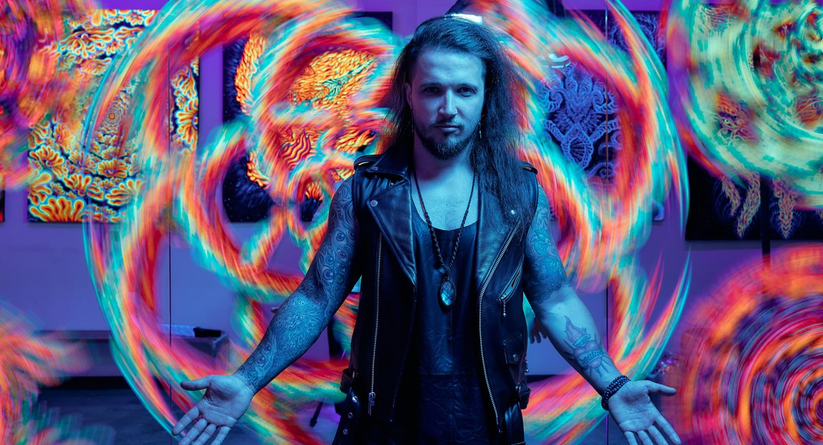 A one-man psychedelic art empire thrives in Brooklyn